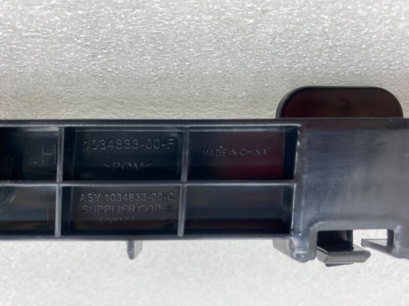 103482900D 2016-2023 Tesla Model X Rear Bumper Driver Side Wing Bracket Left LH Assembly