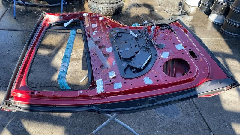 1028791-00-K ⭕ 2016-2024 Tesla Model X Rear Passenger Falcon Door Shell Panel Right Red PPMR