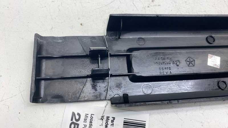 ⭕ 07-17 Jeep Wrangler Rear Tailgate Liftgate Upper Hinge Cover Trim 55