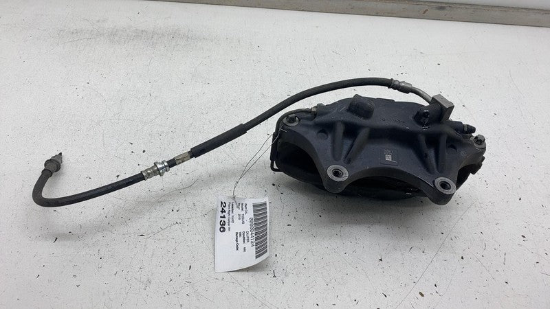2012-2020 Tesla Model S MS Front Driver Side Caliper w/ Brake Hose Line Left OEM