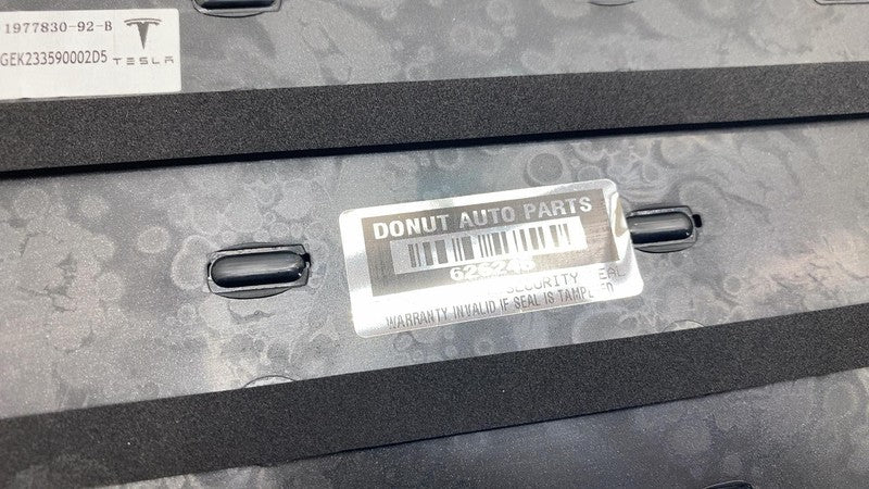 2024-2025 Tesla Cybertruck Front Center Console Lower Center Floor Tri