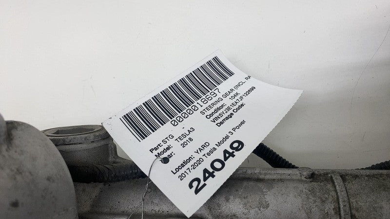⭕ 17-20 Tesla Model 3 Power Steering Gear Rack and Pinion Electric 104