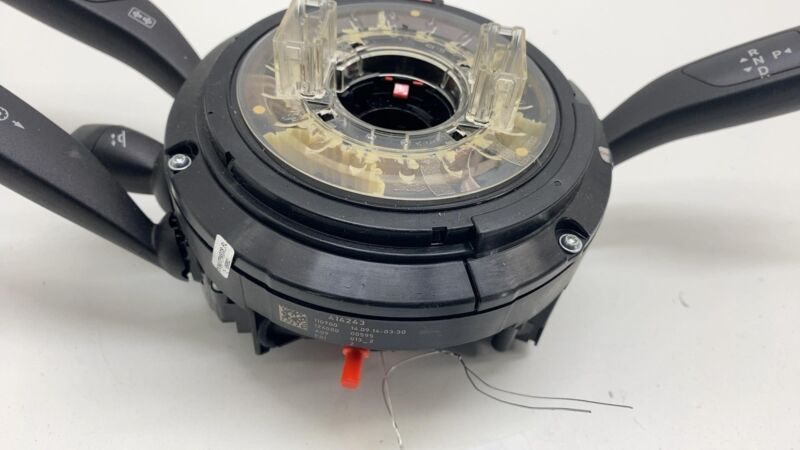 2012-2015 Tesla Model S Steering Column Clockspring Wiper Turn Signal Switch OEM