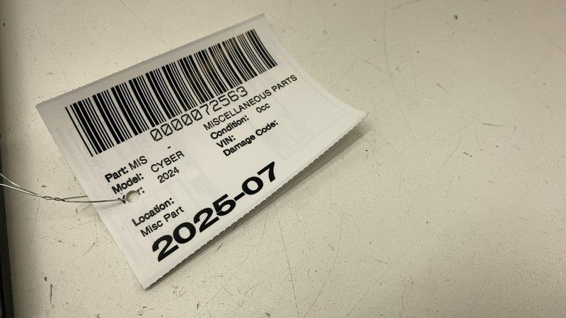 189840400C ⭕ 24-25 Tesla Cybertruck Front Trunk Frunk Access Trim Panel Cover 1898404-00-C