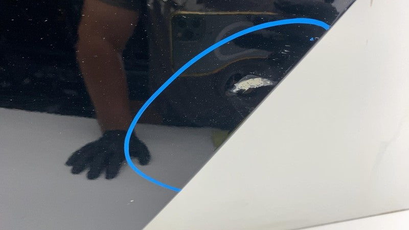 ⭕ 2012-2015 Tesla Model S Rear Driver Side Door Shell Panel Left LH Bl