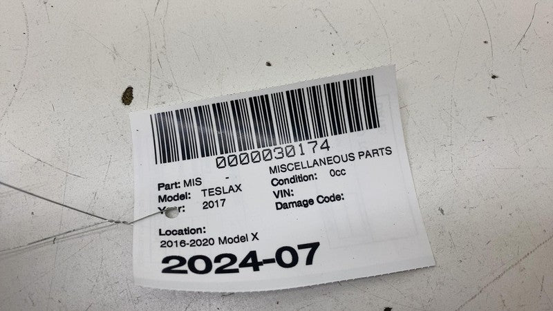 103790400D ⭕ 2016-2020 Tesla Model X Rear Side Liftgate Trim Cover Panel Left 1037904-00-D