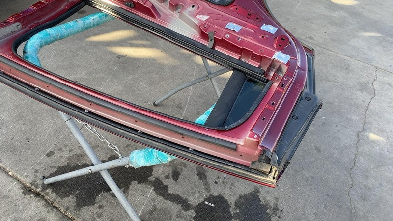 ⭕ 2016-2020 Tesla Model X Rear Driver Side Falcon Door Shell Panel Left Red PPSR