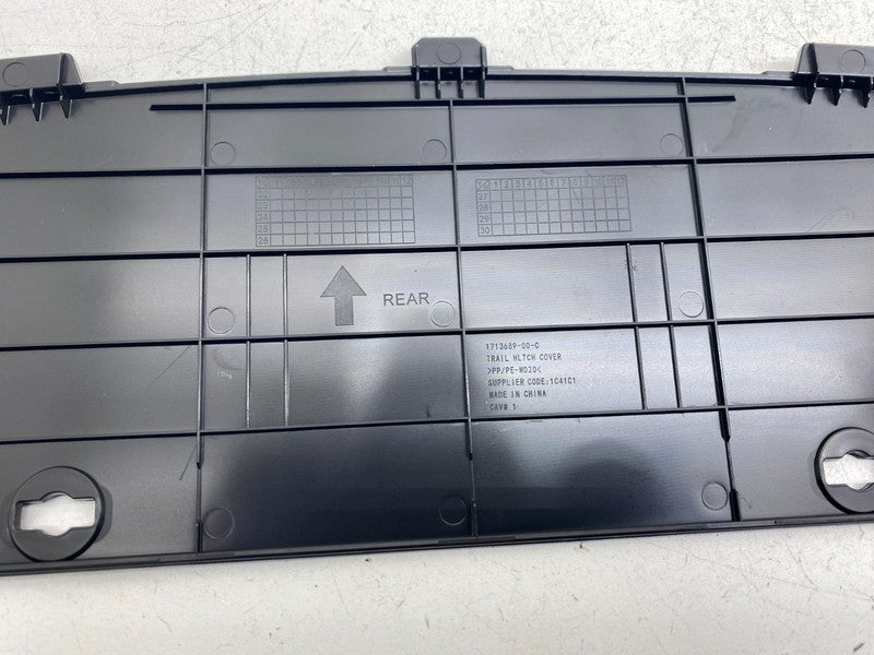 1713689 00 C ⭕ 2024-2026 Tesla Model 3 Rear Bumper Diffuser Trailer Hitch Cover 1713689-00-C