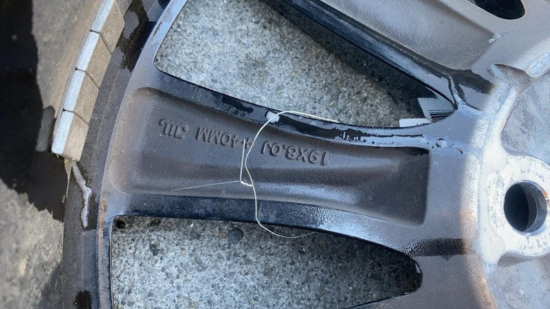 ⭕ 16-20 Tesla Model S MS Wheel Rim 19" inch 19x8.0 J +40MM 10-Spoke 10