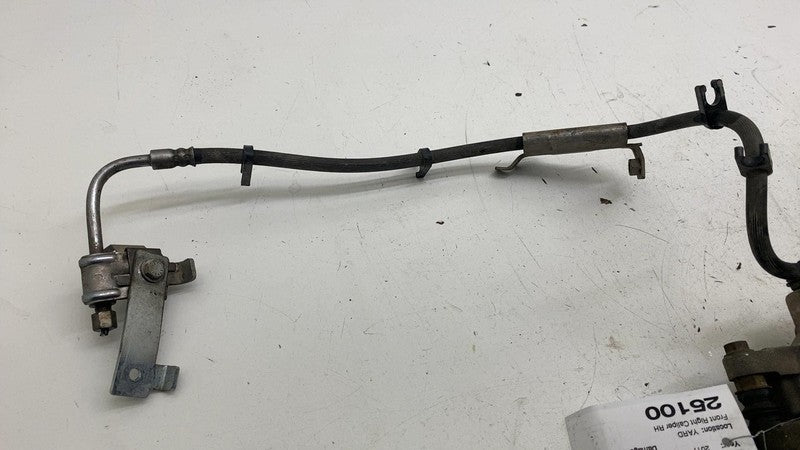 ⭕ 2007-2018 Jeep Wrangler Front Passenger Side Caliper w/ Brake Hose Line Right