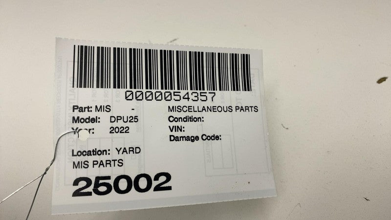 2022 Ram 2500 Driver Side C-Pillar Trim Cover Panel Left OEM 1DX61TX7A