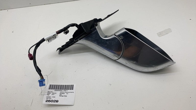 ⭕ 17-20 Model 3 M3 Right Exterior View Door Mirror (No Skull Cap) 1110