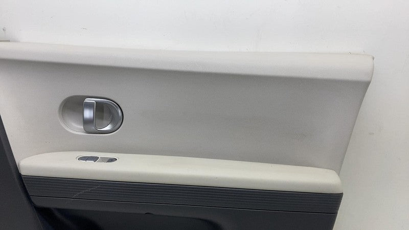 ⭕ 2022 2023 Hyundai Ioniq 5 Front Passenger Side Door Panel Trim Card Right Gray
