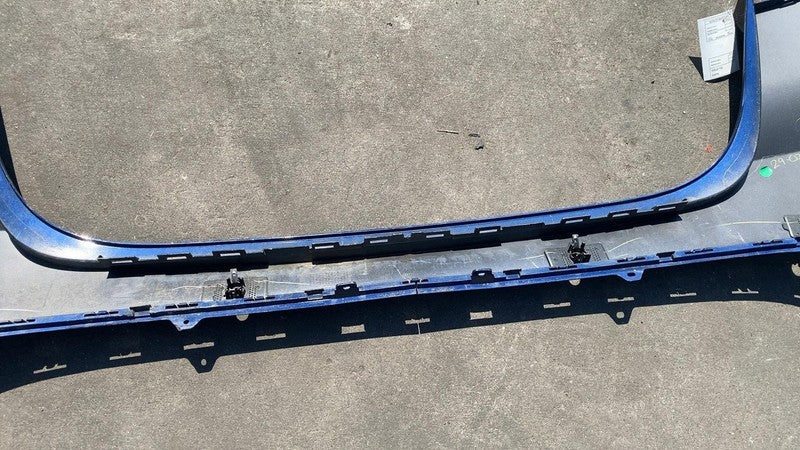 154012201A ⭕ 2020-2022 Model Y Rear Bumper Cover w/ Sensor Holes Blue - PPSB 1540122-01-A