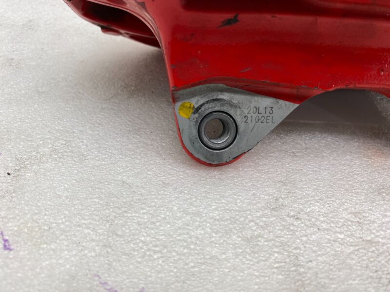 1044641 00 F ⭕ 2017-2022 Tesla Model 3 Front Left Performance Brake Caliper Red 1044641-00-F