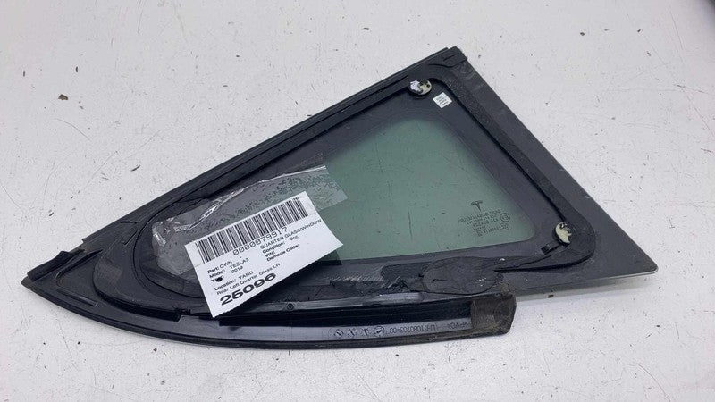 108070300H ⭕ 2017-2020 Tesla Model 3 Rear Left Quarter Fixed Window Glass LH 1080703-00-H