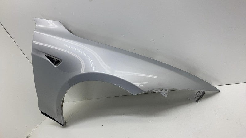 ⭕ 12-15 Tesla Model S Front Passenger Side Fender Shell Panel Right Silver PMSS