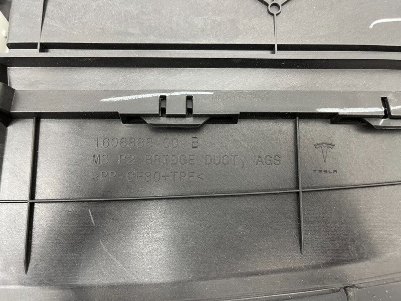 ⭕21-25 Tesla Model S Front Air Duct Active Grille Shutter Deflector 15