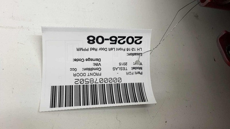 ⭕ 12-15 Tesla Model S Front Driver Side Door Shell Panel Left Assembly