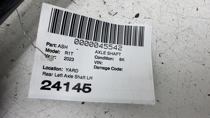 C100087080C ⭕ 23-25 Rivian R1T R1S Rear Left CV Axle Drive Shaft Halfshaft AWD C100087080-C