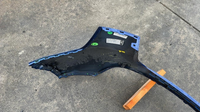 ⭕ 2020-2022 Tesla Model Y MY Rear Bumper Cover w/ Sensor Hole Assembly Blue PPSB