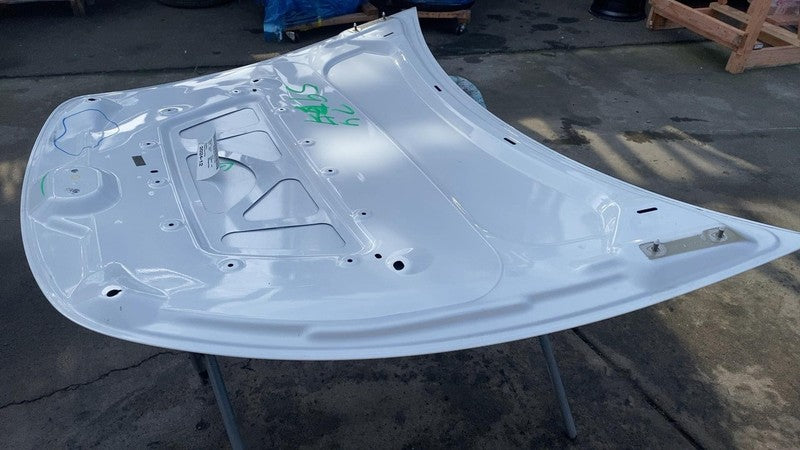 2020-2024 Tesla Model Y Front Bonnet Hood Shell Panel Assembly OEM White - PPSW