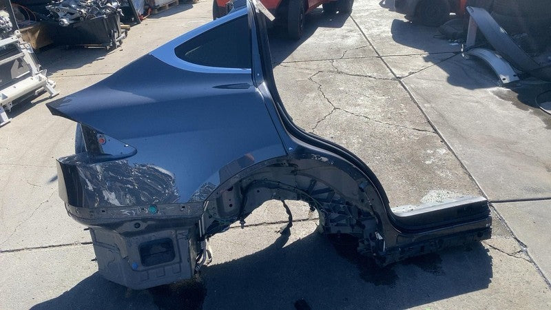 ⭕16-20 Tesla Model X MX Rear Right Quarter Fender Frame Panel Cutout Gray - PMNG