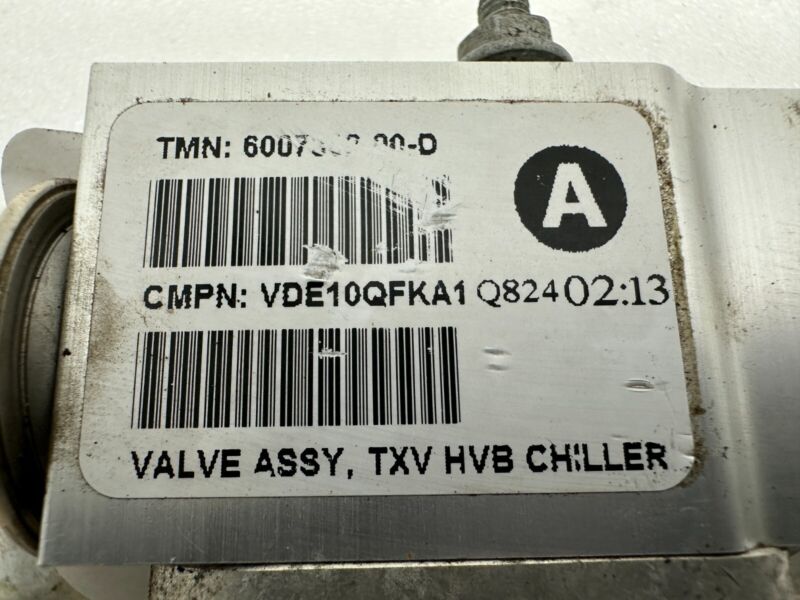 107476 00 E 2012 2013 2014 2015 Tesla Model S MS Battery Coolant Chiller Solenoid Cooler OEM