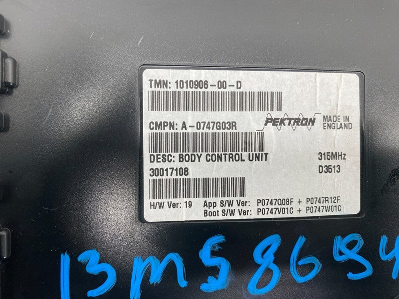 101090600D ⭕ 12-20 Tesla Model S Body Controller BCM Control Module (315MHZ) 1010906-00-D