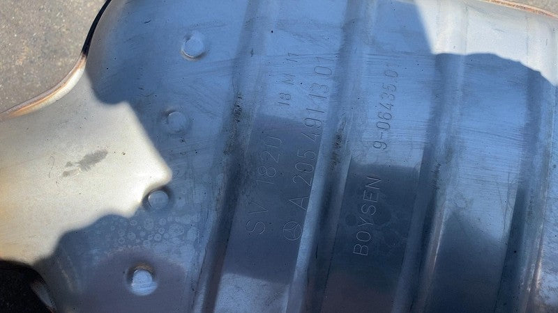 A2054910001 ⭕ 2019 Mercedes C300 W205 Exhaust Resonator Pipe Muffler A2054911301 A2054910001