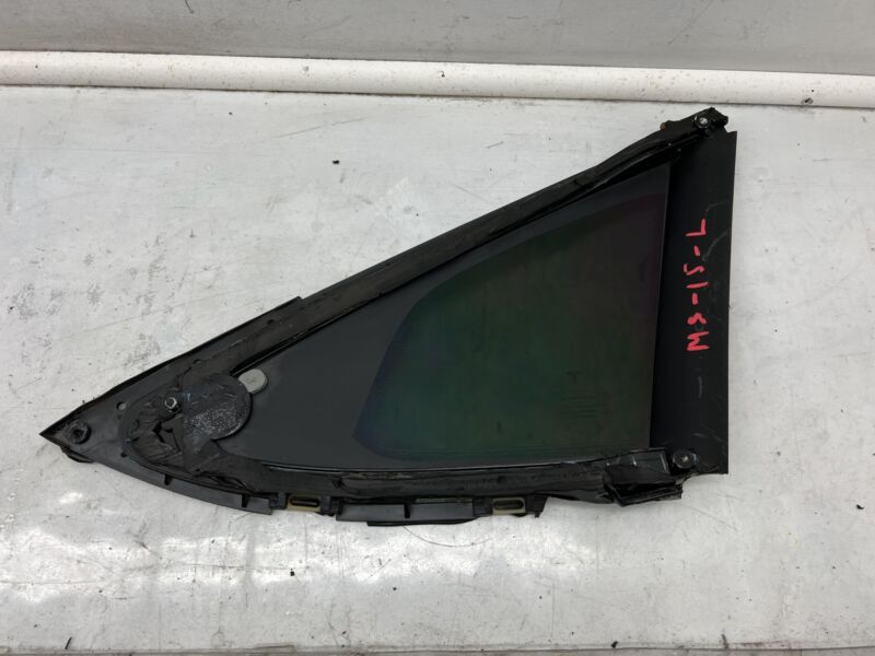 Does not apply 2012-2015 Tesla Model S MS Rear Driver Side Quarter Fixed Glass Left LH Assembly