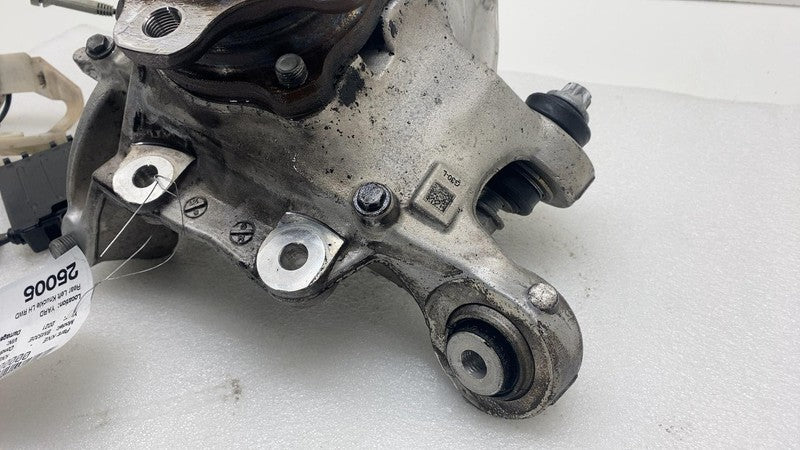 6866337 2017-2023 BMW 530e Rear Left Spindle Knuckle Hub w/ ABS & Connection Bracket RWD