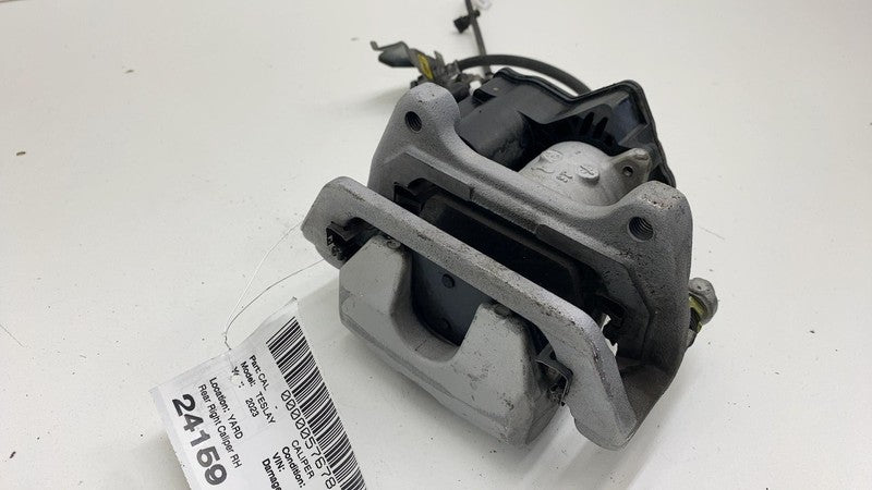 104462400J ⭕ 2017-2023 Tesla Model 3 Y Rear Caliper w/ Brake Line Hose Right 1044624-00-J