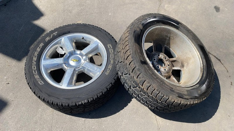 ⭕ 14-19 Chevrolet Silverado 1500 PAIR Wheel Rim 20" inch w/ Tire 275/5