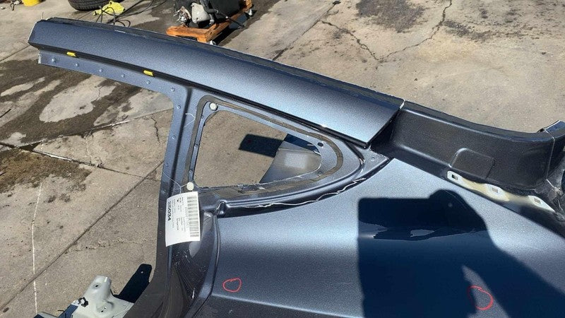 ⭕ 2017-2020 Tesla Model 3 Rear Left Quarter Panel Structural Cutout LH Gray PMNG