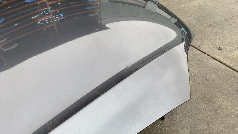 2012-2015 Tesla Model S Front Bonnet Hood Shell Panel Assembly OEM Gray PMTG