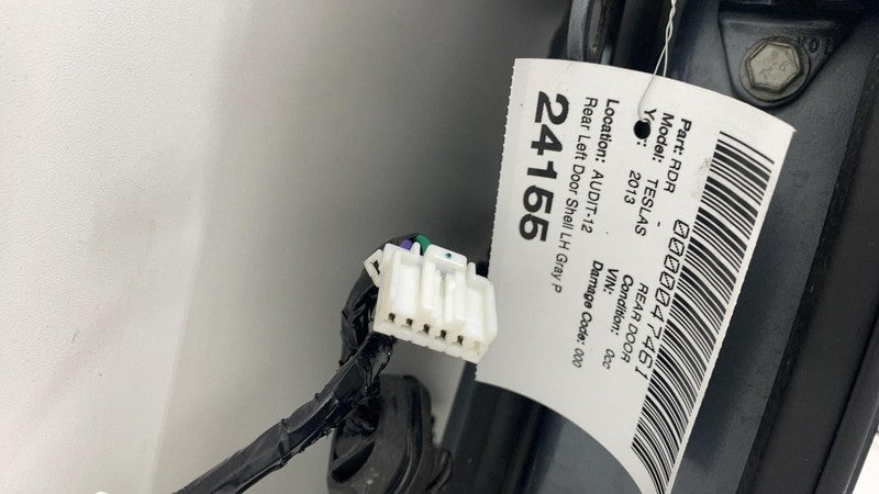 ⭕ 2012-2015 Tesla Model S MS Rear Driver Side Door Shell Panel Left Gr