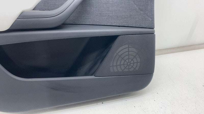 1609947-00-E ⭕ 21-24 Model X Front Left Door Panel Trim Card Cover w/ Molding LH 1609947-00-E