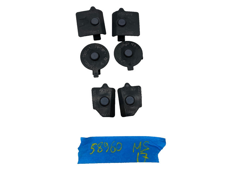 ⭕ 2016-2020 Tesla Model S MS Rear Bumper Park Assist Sensor w/ Holder SET of 6