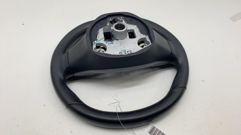 110532469F ⭕ 2017-2020 Tesla Model 3 M3 Steering Wheel Leather Black Assembly 1105324-69-F