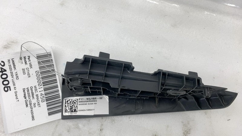 ⭕ 2022-2024 Lucid Air Grand Touring Right Passenger Webbing Guide P11-