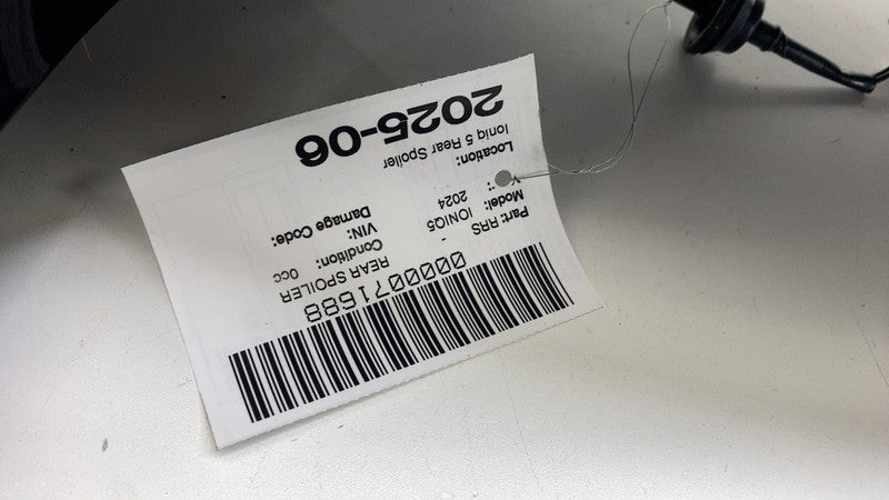 87210GI000 ⭕ 2022 2023 2024 Ioniq 5 Rear Trunk Tailgate Spoiler Wing Assembly 87210-GI000
