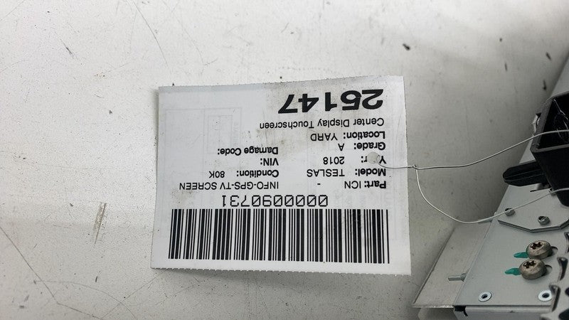 ⭕ 16-20 Model S MS Display Screen MCU Media Control & Speedometer 1450