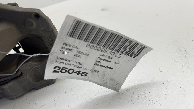 104462100E ⭕ 2017-2023 Tesla Model 3 Front Left Caliper w/ Brake Hose Line LH 1044621-00-E