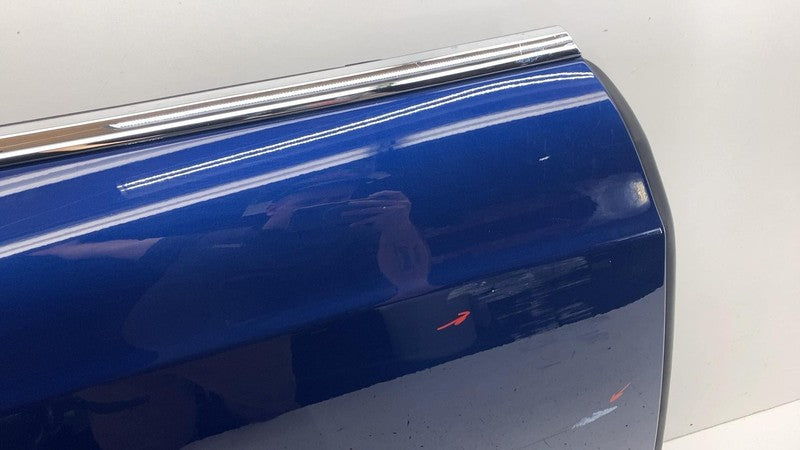 ⭕ 2016-2020 Tesla Model S Rear Passenger Right Door Shell Panel Blue -