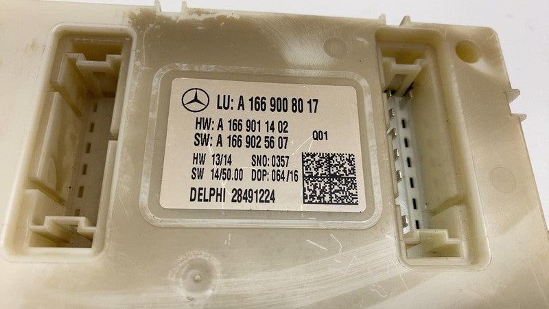 A1669025607 2016-2019 Mercedes-Benz GLE350 GLS450 SAM Signal Activation Control Module OEM