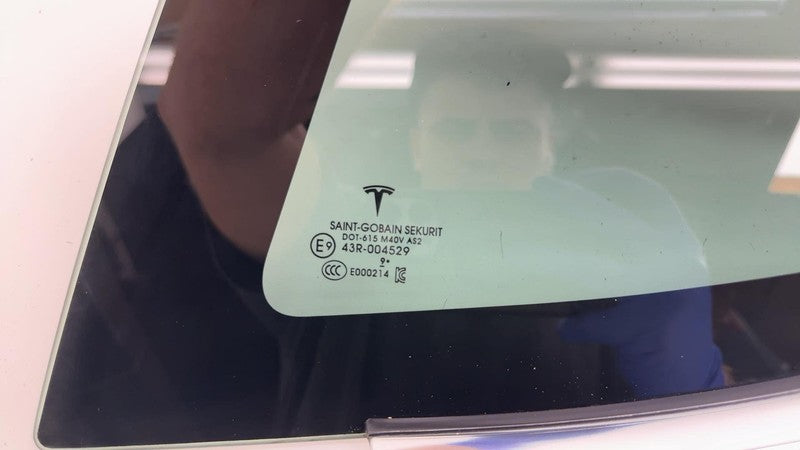 1080703-00 ⭕ 2017-2020 Tesla Model 3 Rear Left Quarter Fixed Window Glass LH OEM 1080703-00