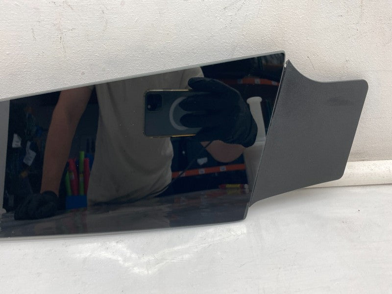 ⭕ 12-15 Tesla Model S Passenger Side B-Pillar Molding Applique Glass Trim Right