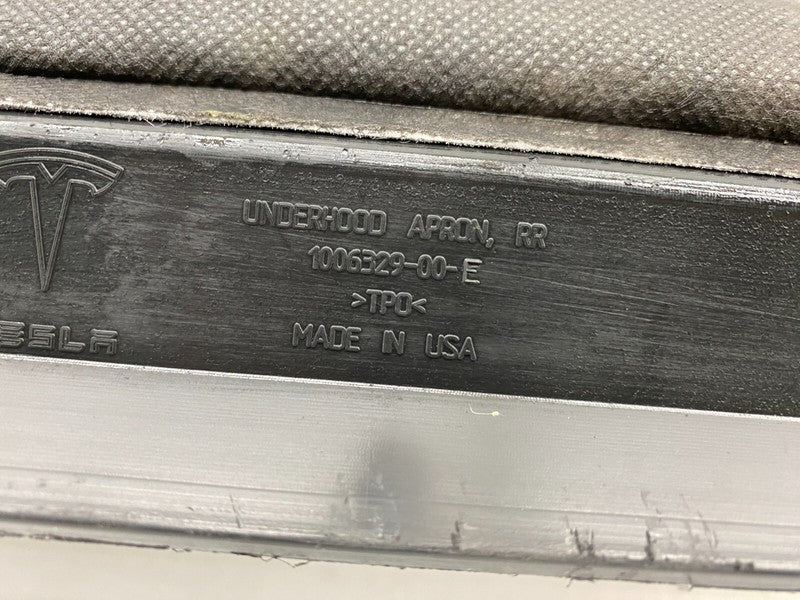 100632900E ⭕12-15 Model S Rear Underhood Apron Windshield Cowl Vent Cover Trim 1006329-00-E