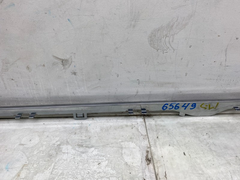 ⭕ 12-20 Tesla Model S Right Bright Rocker Molding Sill Trim Panel 1025